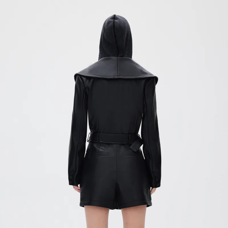 ONLY Leather Jackets Women's-7