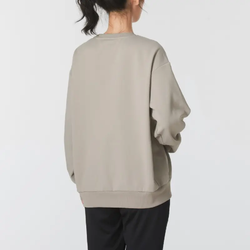 Under Armour Sweatshirt Unisex Brown With Free Shopping Bag-5