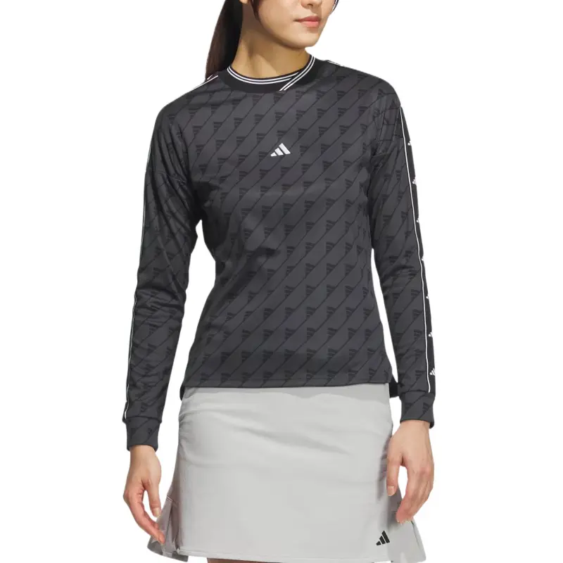 Adidas MONOGRAM T Shirt Women's Gray-1