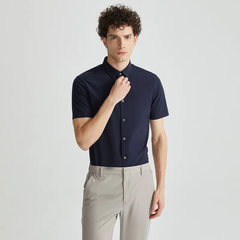 Satchi Shirts Men Navy Blue-2