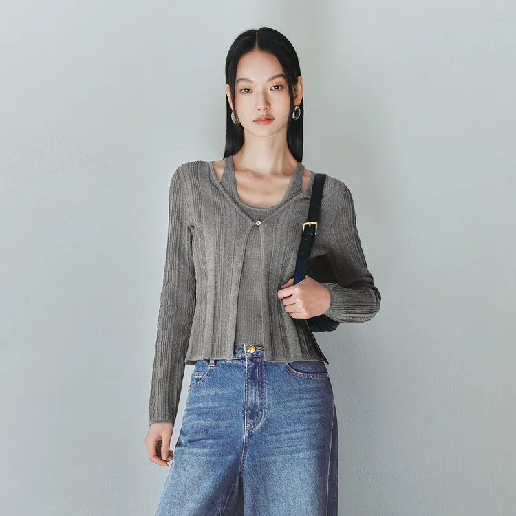 PEACEBIRD Knitwear Women's-13