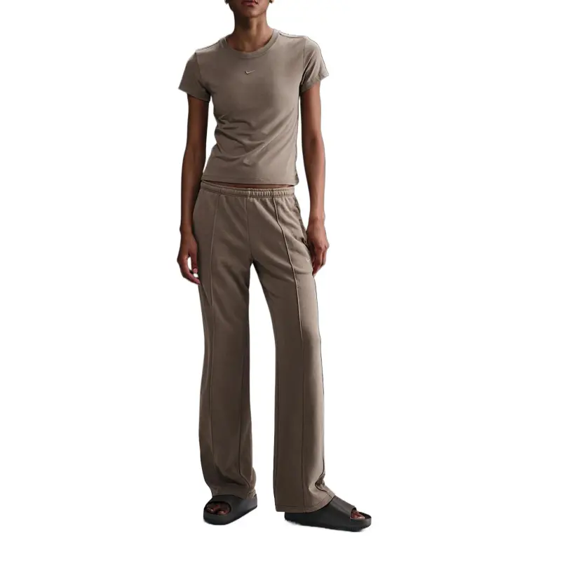 Nike Sportswear Chill Terry Women's Mid Rise French Terry Open Hem Sweatpants-2