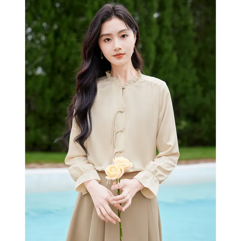 Like The Age Of Water Fall Sweatshirt Regular Women's Beige-2