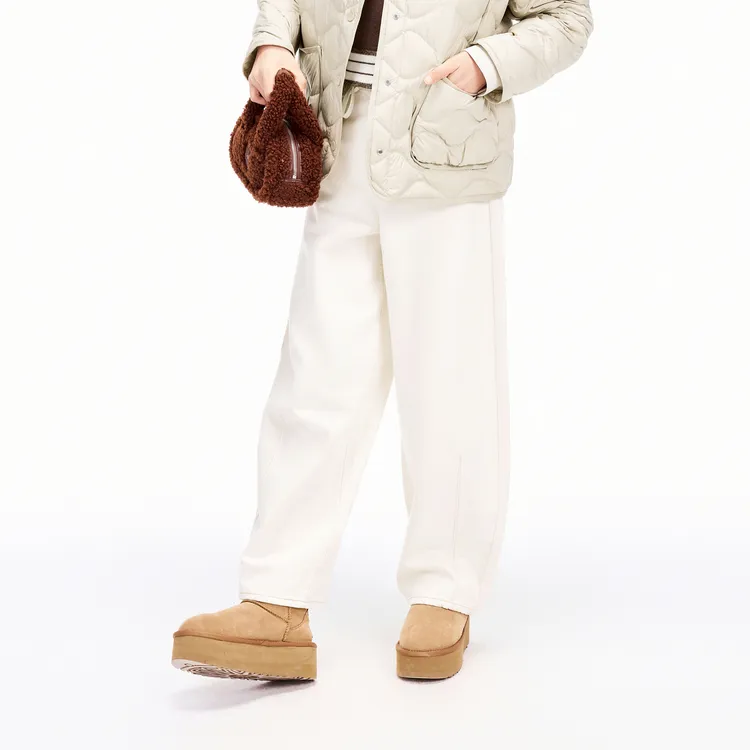LEDIN Jeans Women's Coconut Milk White-2