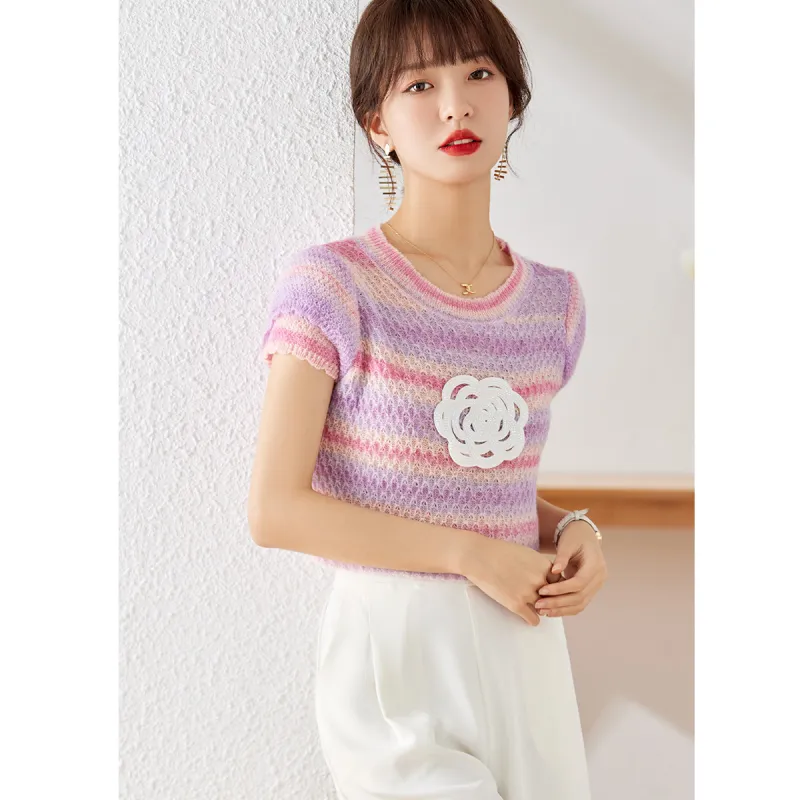 Love Elaine Knitwear Women's Pink-2