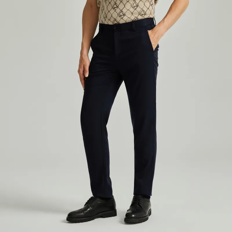 Satchi Casual Pants Men's Navy Blue-1