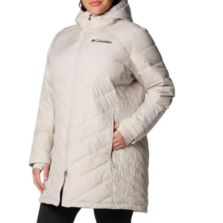 Columbia Heavenly Jacket Women's Gray White-1