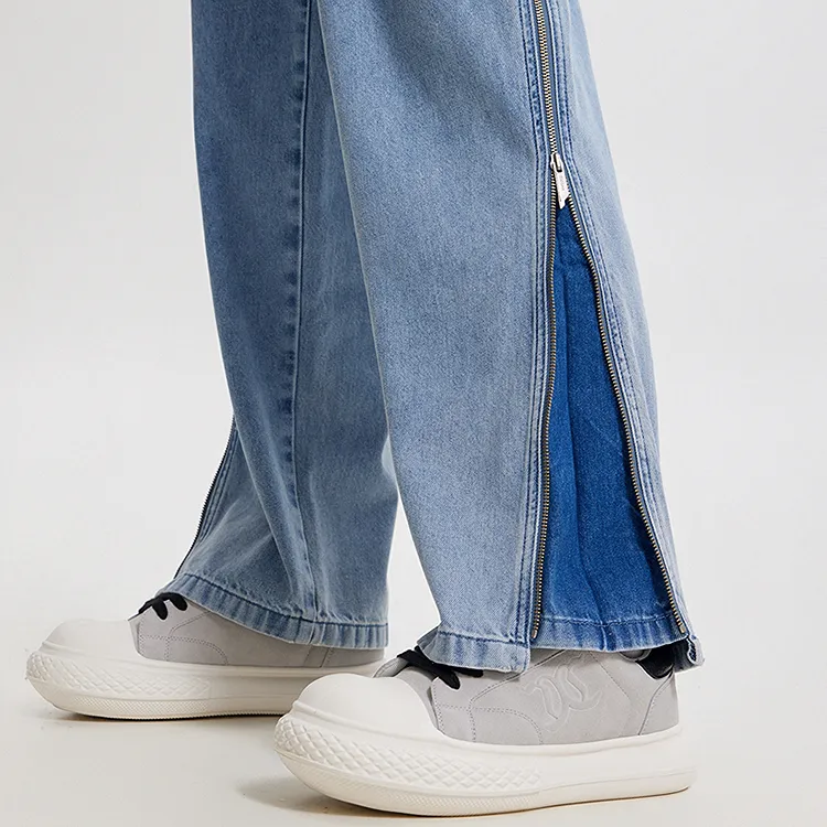 Cabbeen Jeans Men Sky Blue 37-3
