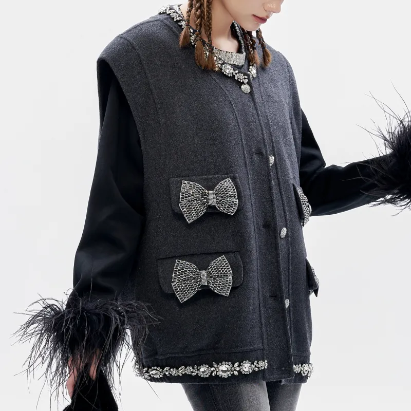 TCH Vests Women's Dark Gray-3