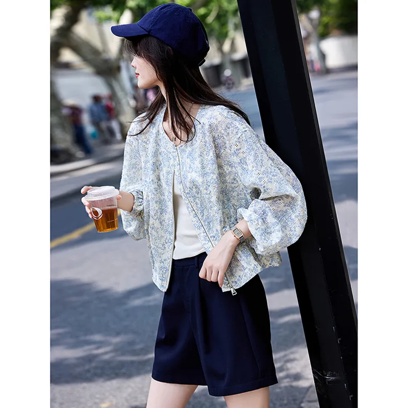 A Paradise For Awakening Cropped Coat Women's-2