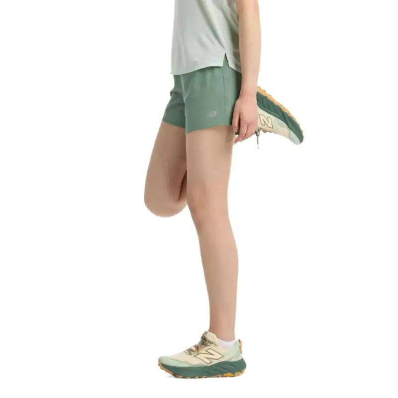 New Balance NB RC Short 5' Sports Shorts Women's Green-5