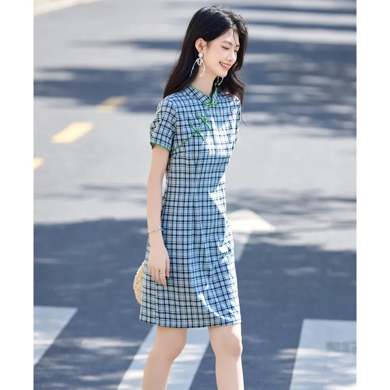 Still Quiet Short Sleeved Dress Women's-2