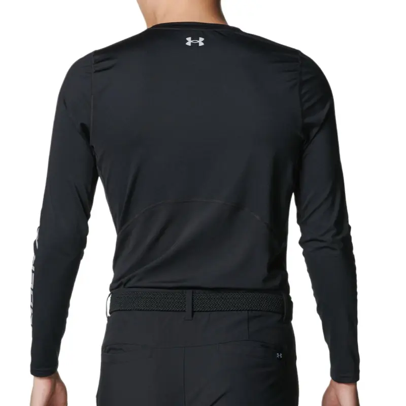 Under Armour HeatGear Golf Apparel Men's Black 001-1