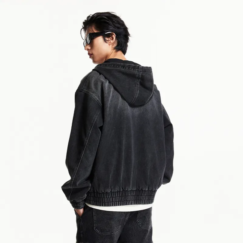 JACK JONES· Jackets Coats Men's Dark Gray Denim-3