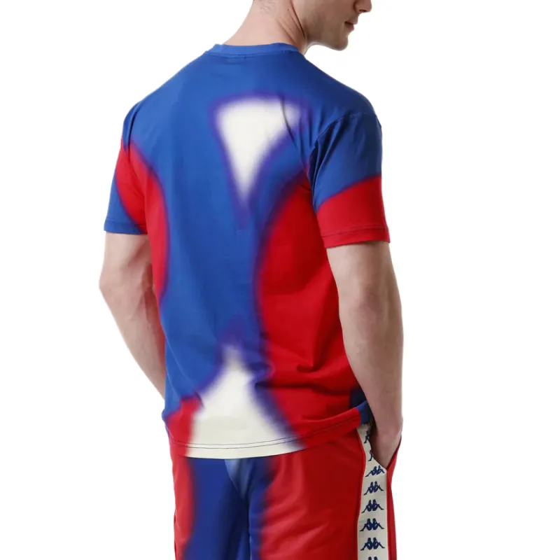Kappa T Shirts Men Royal Blue-3
