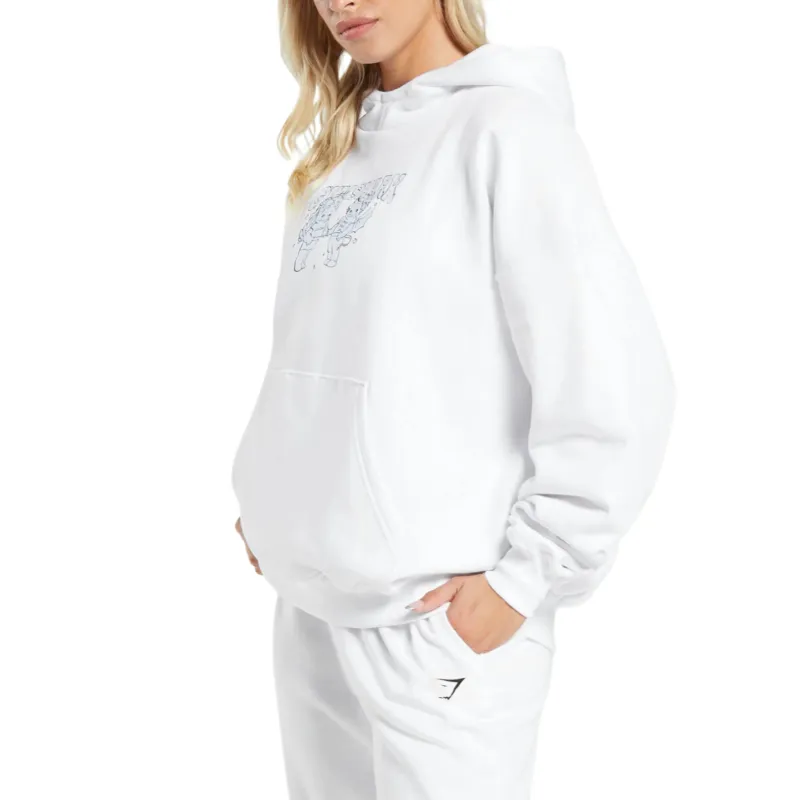 GYMSHARK Graphic Hoodie Sweatshirt Women's-1