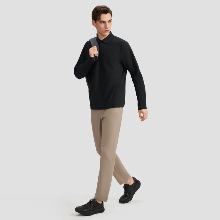 DESCENTE Dualis Polo Shirts Men-4