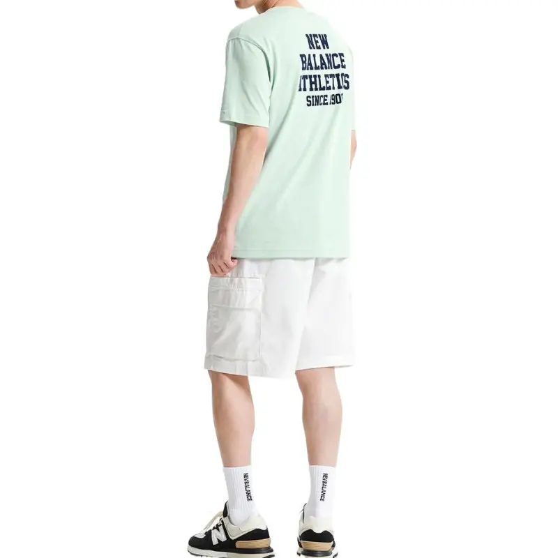 New Balance UNI HERITAGE Casual Shorts Men's Cream White 64-3