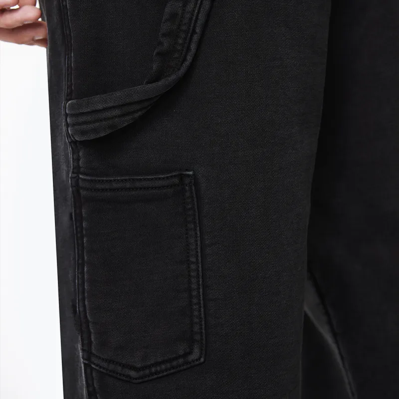 JACK JONES· Knitted Sports Pants Men's Black-5