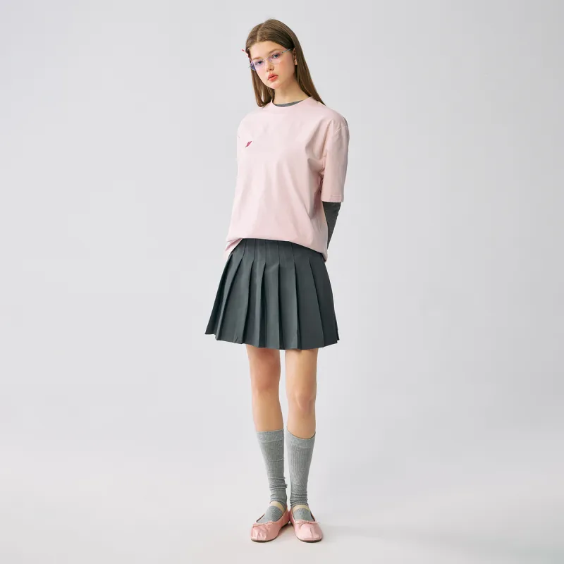 MYSAMESAME T Shirts Unisex Peach Pink-2