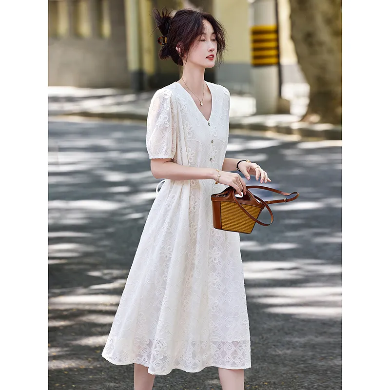 A Paradise For Awakening Short Sleeved Dress Women's-2