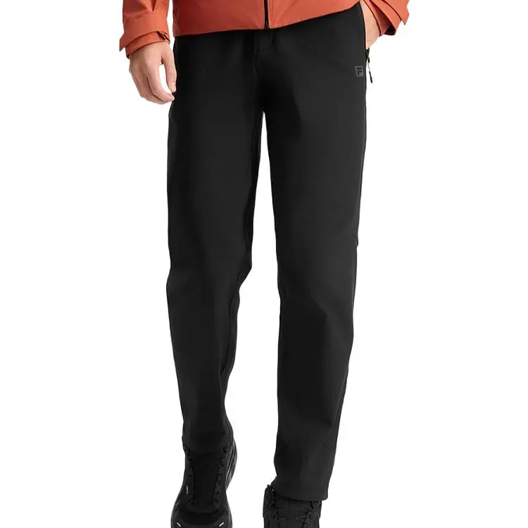 FILA x DUNHUANGBOWUGUANLIANMINGKUAN EXPLORER Casual Pants Men's Pitch Black-1