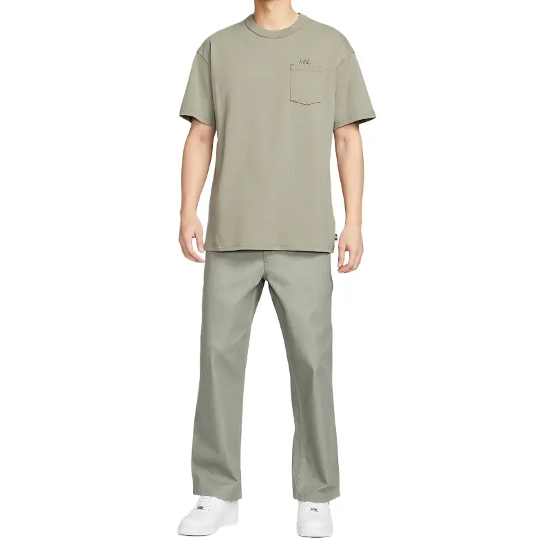 Nike SportswearSwoosh Premium Essentials T Shirt Men's Light Army Green-2