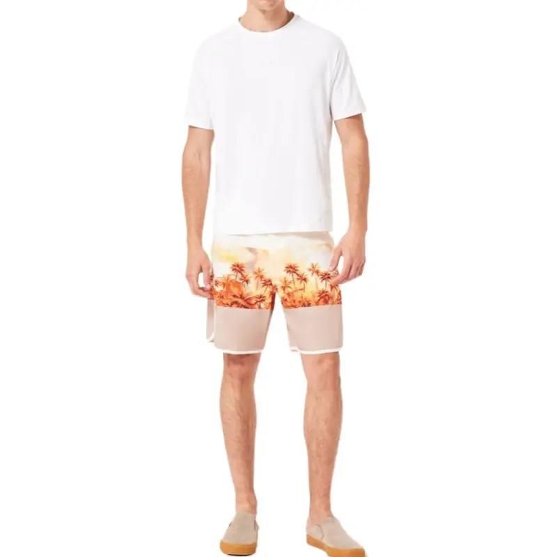 Oakley Session Rc 19' Boardshort Casual Shorts Men's Beige X Red-6