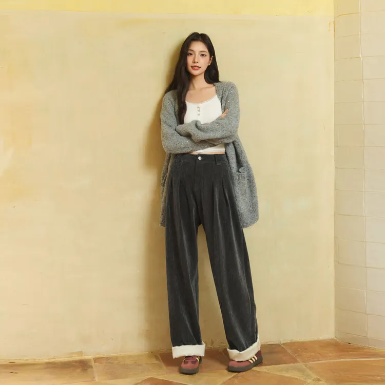 Three Quarters Casual Pants Women's-4