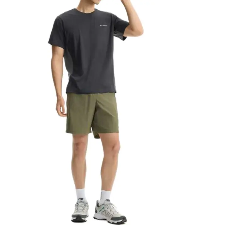Columbia T Shirt Men's Dark Gray-3