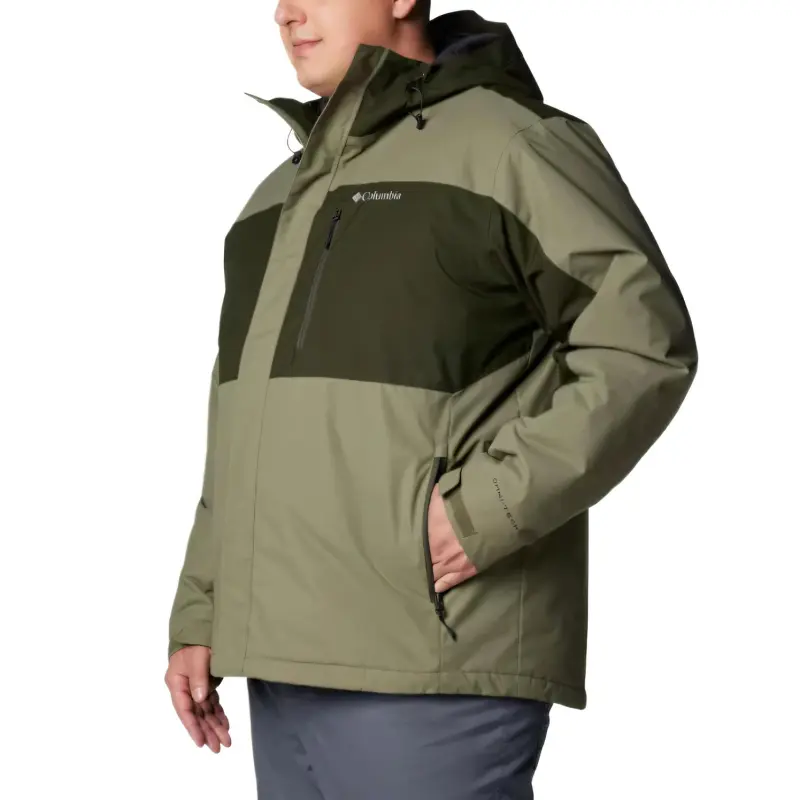 Columbia Tipton Peak 2I Jacket Men's Stone Green-2