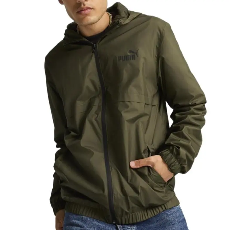 PUMA EssentialsSolid Jacket Men's Green 70-2