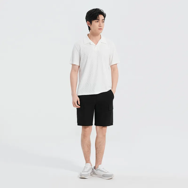 LESS IS MORE Polo Shirts Men Ecru 25XTX3791H-6