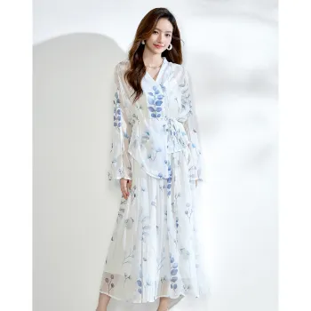 Love Elaine Skirt Set Women's White