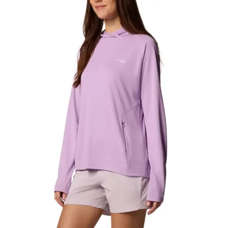Columbia PFG Solar Stream Sweatshirt Women's Hydrangea-2