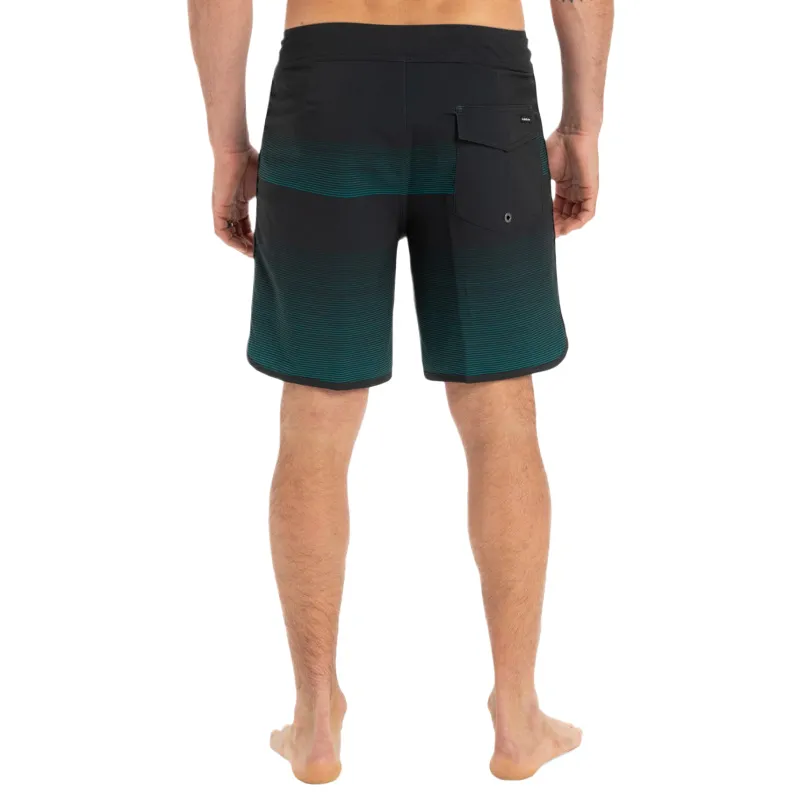 Quiksilver Surfsilk Scallop Beach Shorts Men's Turquoise-4