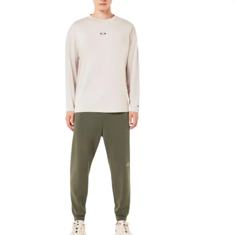 Oakley QD LS Tee Icon Evo T Shirt Men's Silver Gray-3