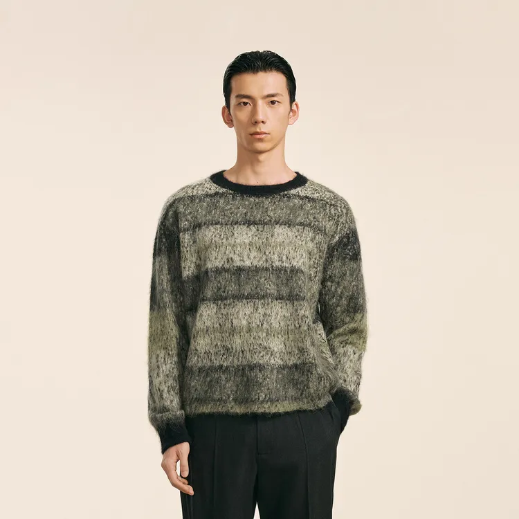 CROQUIS Sweater Men's Army Green-2