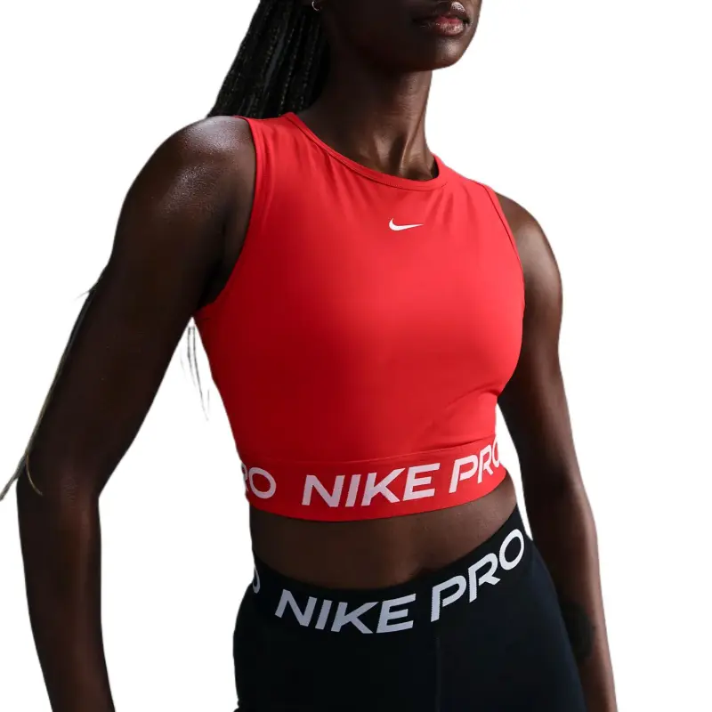 Nike Pro Women's Dri FIT Cropped Tank Top-1