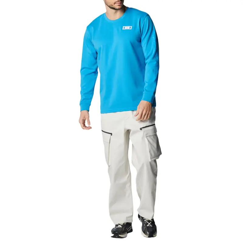 Under Armour Heavyweight Amplify T Shirt Men's Blue 452-2
