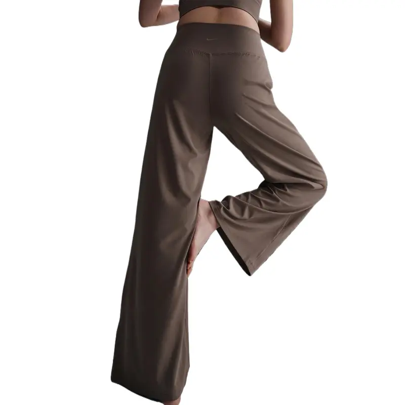 Nike Zenvy Women's Dri FIT High Waisted Wide Leg Pants-1