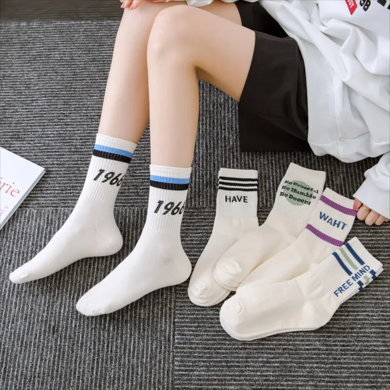 Cotton Gene Mid-Calf Socks Unisex 1 Pack-3