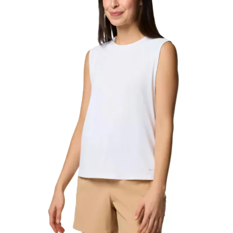 Columbia Tank Tops Women's White-1