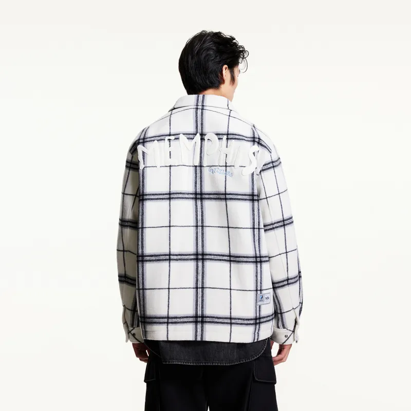JACK JONES· x NBA Coats Men's Milk White-3