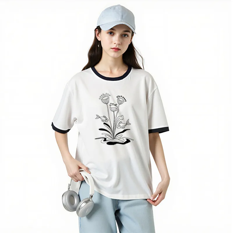 FAIRWHALE T Shirts Women's-3