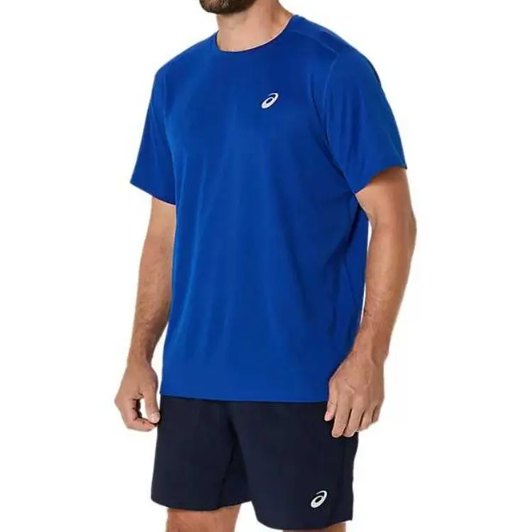 Asics T Shirts Men Asics Blue 401-2