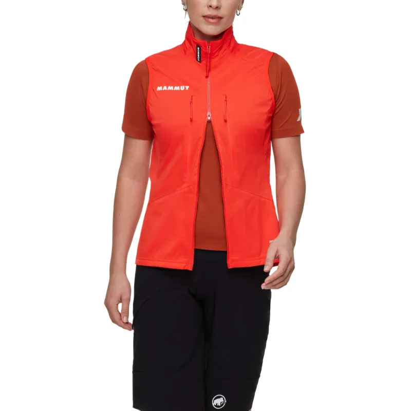 MAMMUT x Assos ML Hybrid Vest Women's Vest Women's Red-2