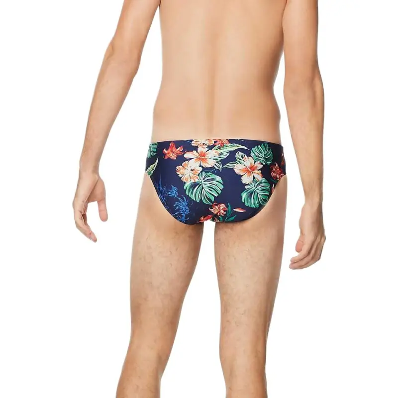 Speedo Men's Printed One Brief Cobalt Blue Swimming Shorts Men's-23