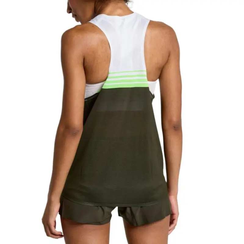 Saucony Elite Singlet Tank Tops Women's Natural Shadow-1