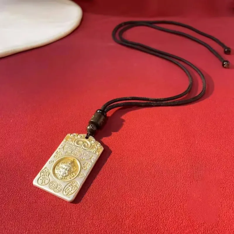 LIUXIN 999 Fine Silver Pendants Unisex-3